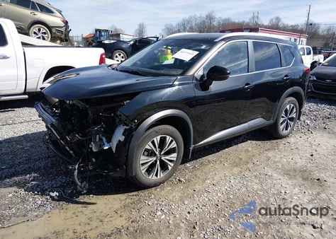 2022 Nissan Rogue Sv Intelligent Awd from USA, damaged, VIN JN8BT3BB8NW338352